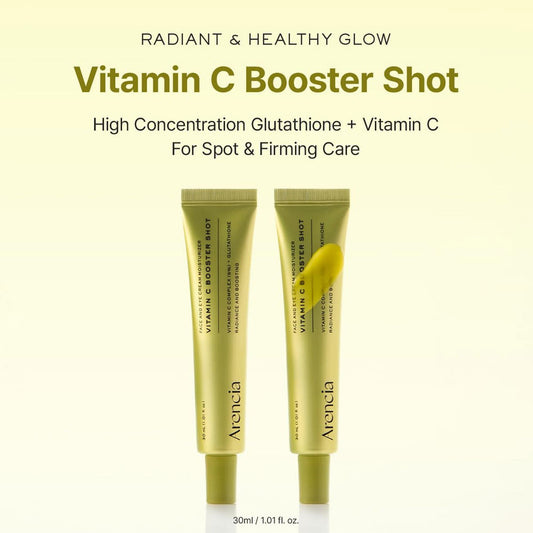 Buy 1 Get 1 Free | Arencia Booster Shots – Retinal & Vitamin C Skincare Duo 30ml